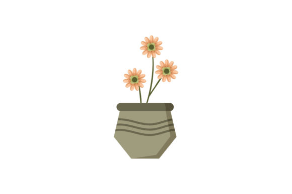 Download Beauty Tropical Illustrations Floral Pot - Tropical illustrations Collection