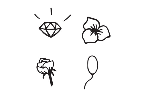 Download Dimond Flower Balloon Graphics Element - Balloon graphics Collection