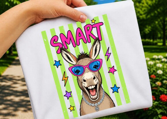 Download Smart Donkey Funny Humor Shirt Design - Humor shirt Collection