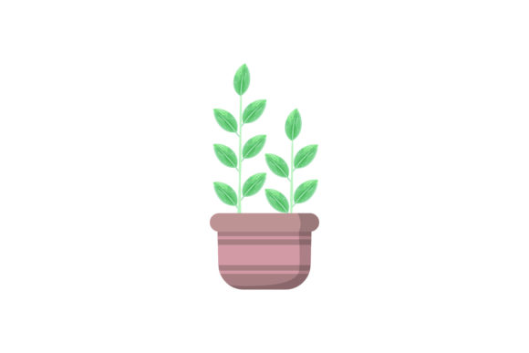 Download Beauty Tropical Illustrations Floral Pot - Tropical illustrations Collection