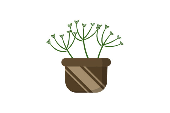 Download Beauty Tropical Illustrations Floral Pot - Tropical illustrations Collection