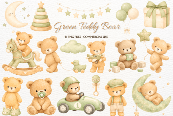 Download Teddy Bear Nursery Atelier Clipart PNG - Teddy bear Collection